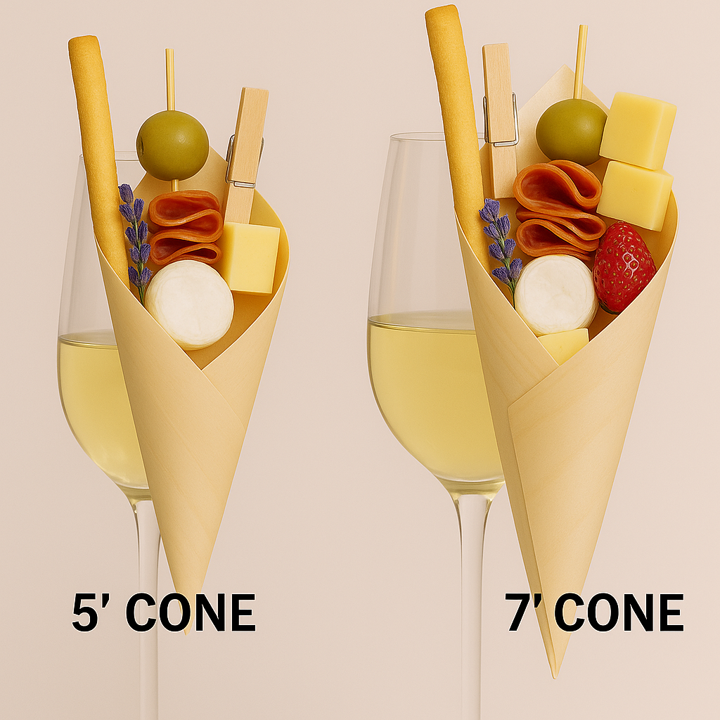 Mini Charcuterie Cones