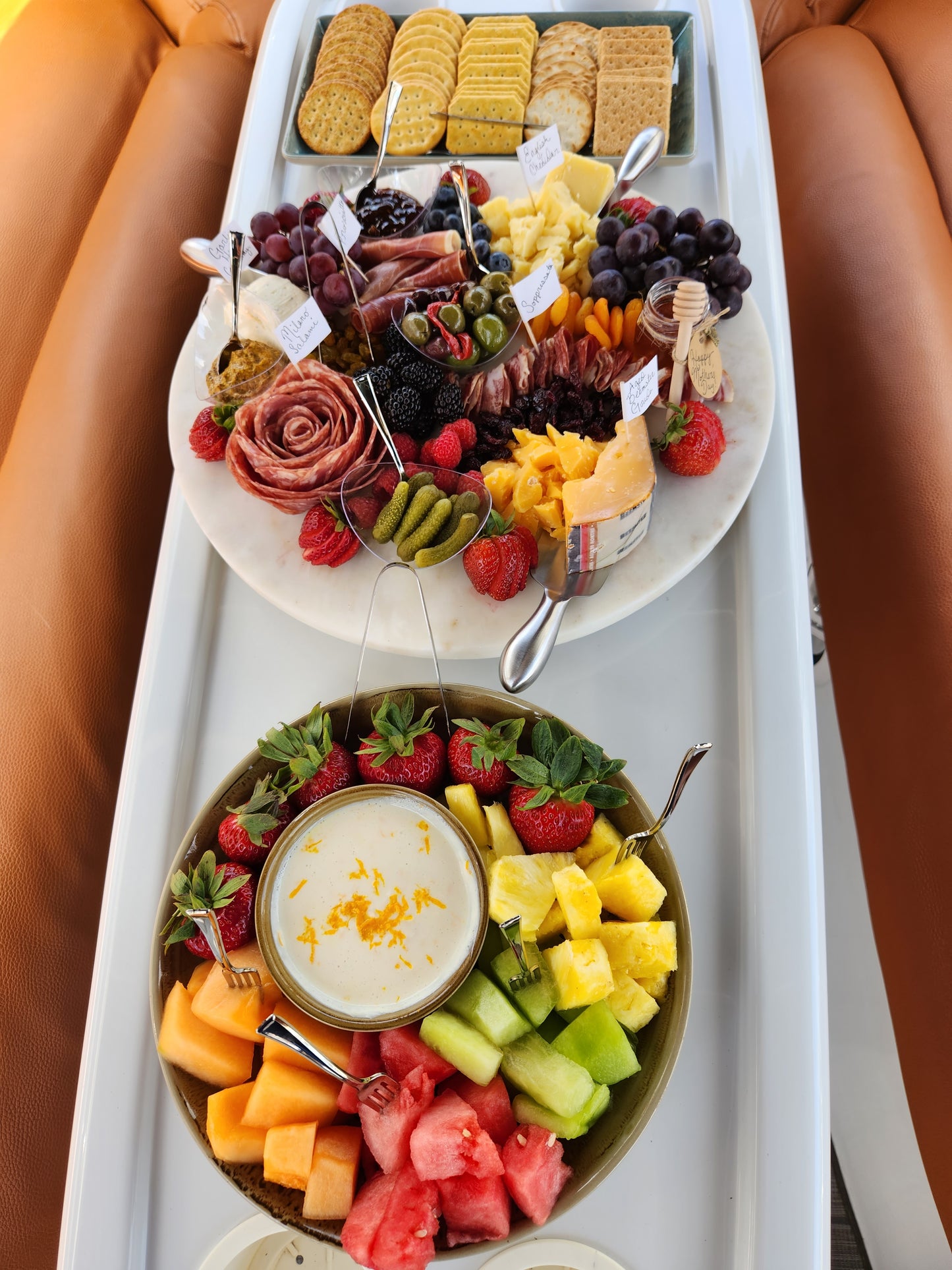 Fresh Fruit & Veggie Combo Platters