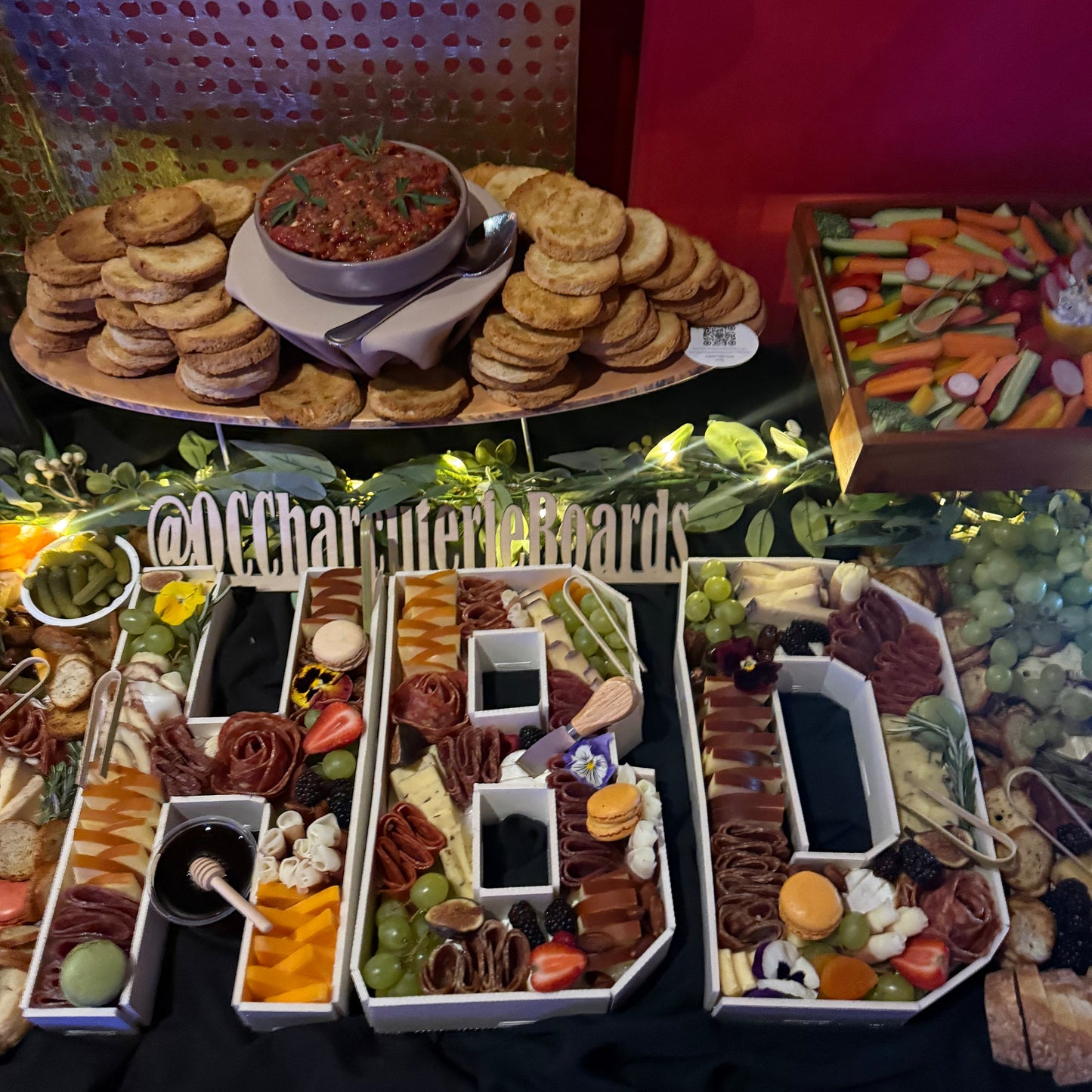 Charcuterie Letters & Numbers