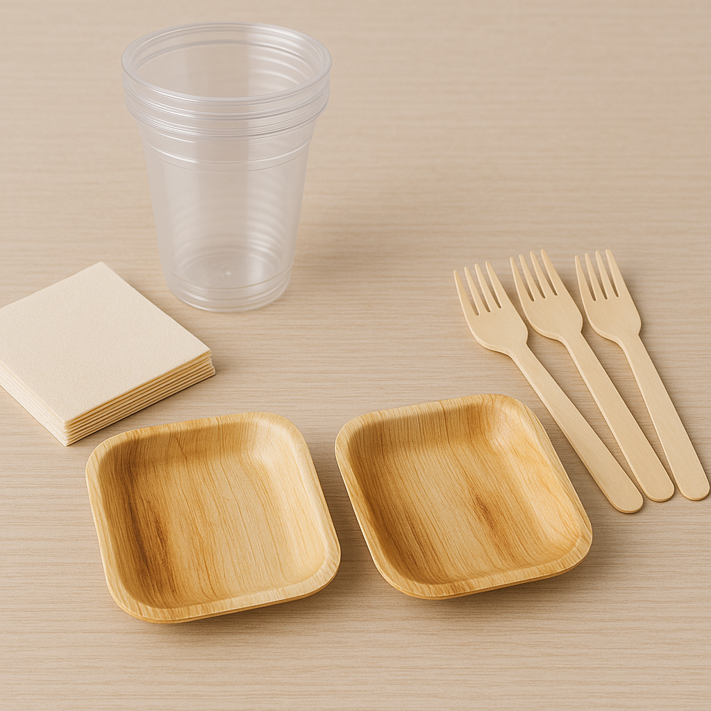 Nautical Disposable Dining Kit