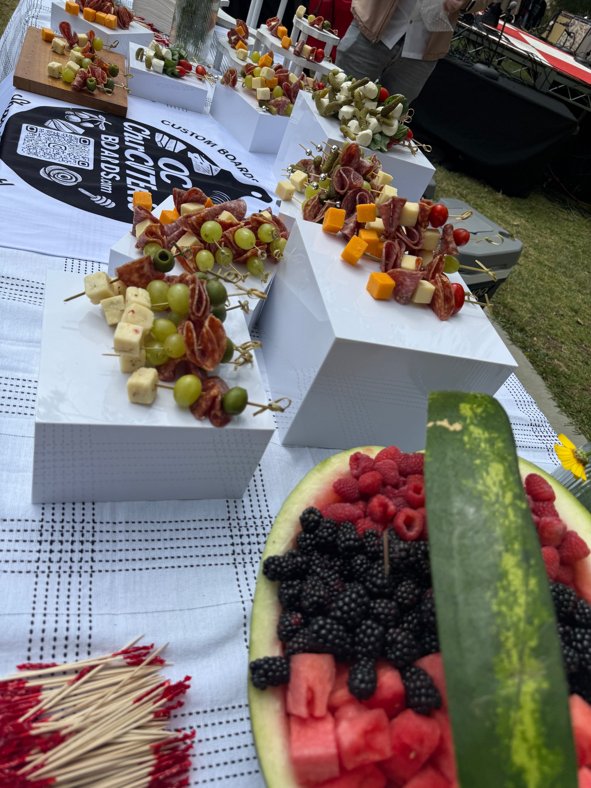 Mini Charcuterie Skewers Bite-Size Grazing Picks Appetizer