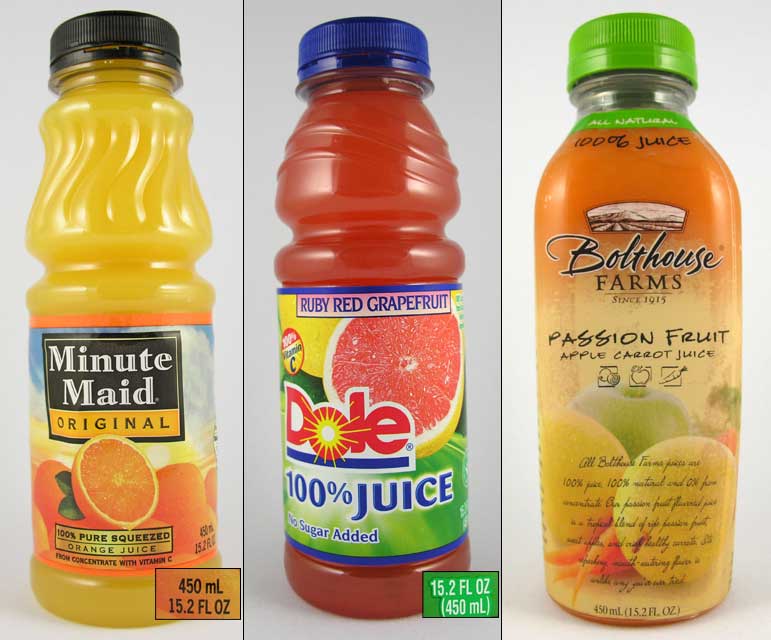 Iced Teas, Lemonades and Juices