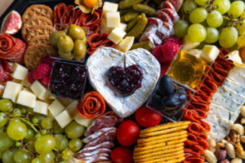Classic Romance Charcuterie Board for Two | Newport Beach Luxury Picnic