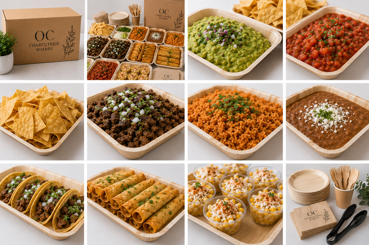 Mexican Grazing Table Taco Bar Catering
