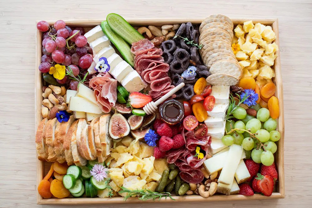 Handcrafted charcuterie board by OC Charcuterie Boards in Newport Beach