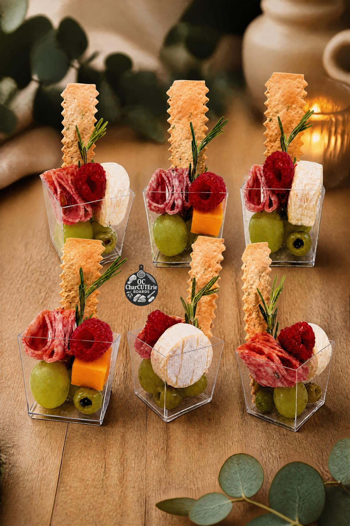 Petite Charcuterie Cups | Individual Grazing Cups